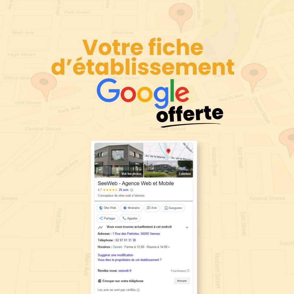 Fiche Google offerte