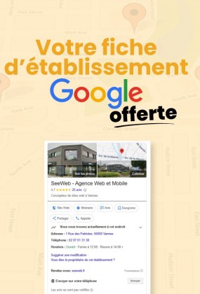 Fiche Google offerte