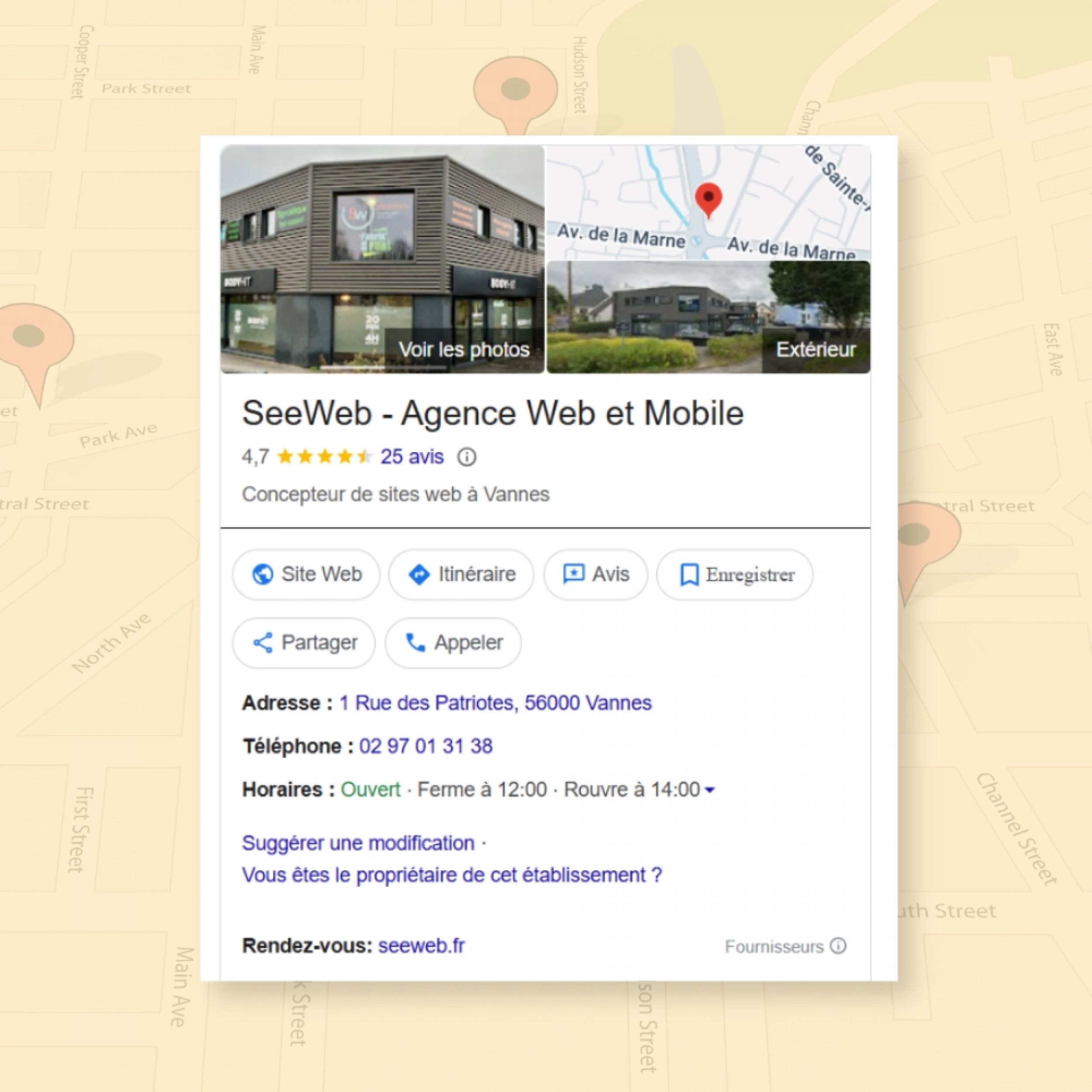 fiche Google My Business