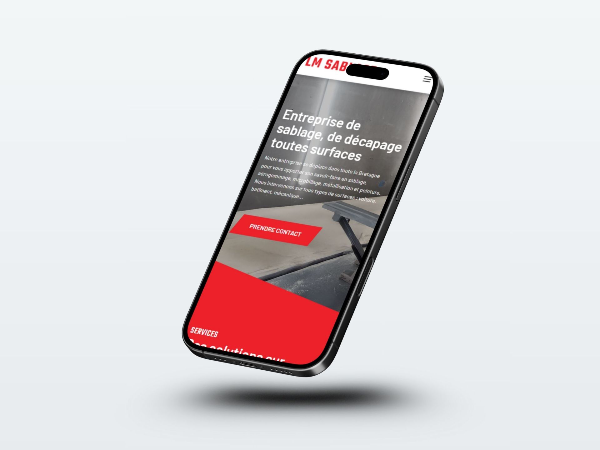 site web design et navigation