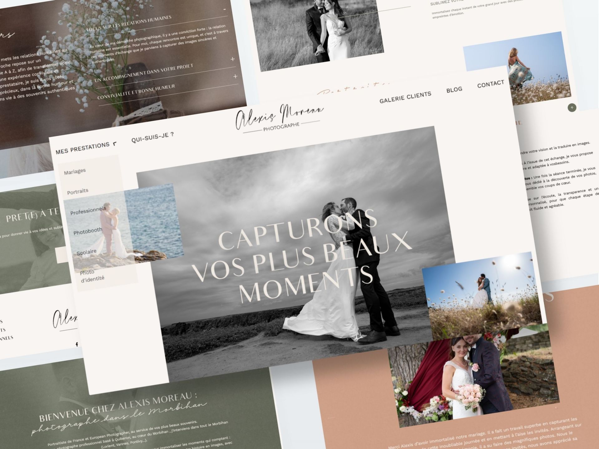 site web photographe