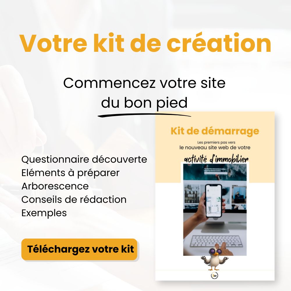 création site immobilier